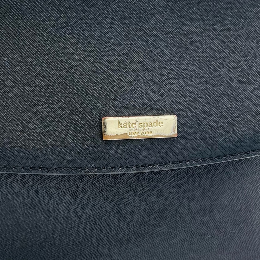 KATE SPADE BLACK CROSSBODY MEDIUM TOTE BAG - Picture 2 of 16